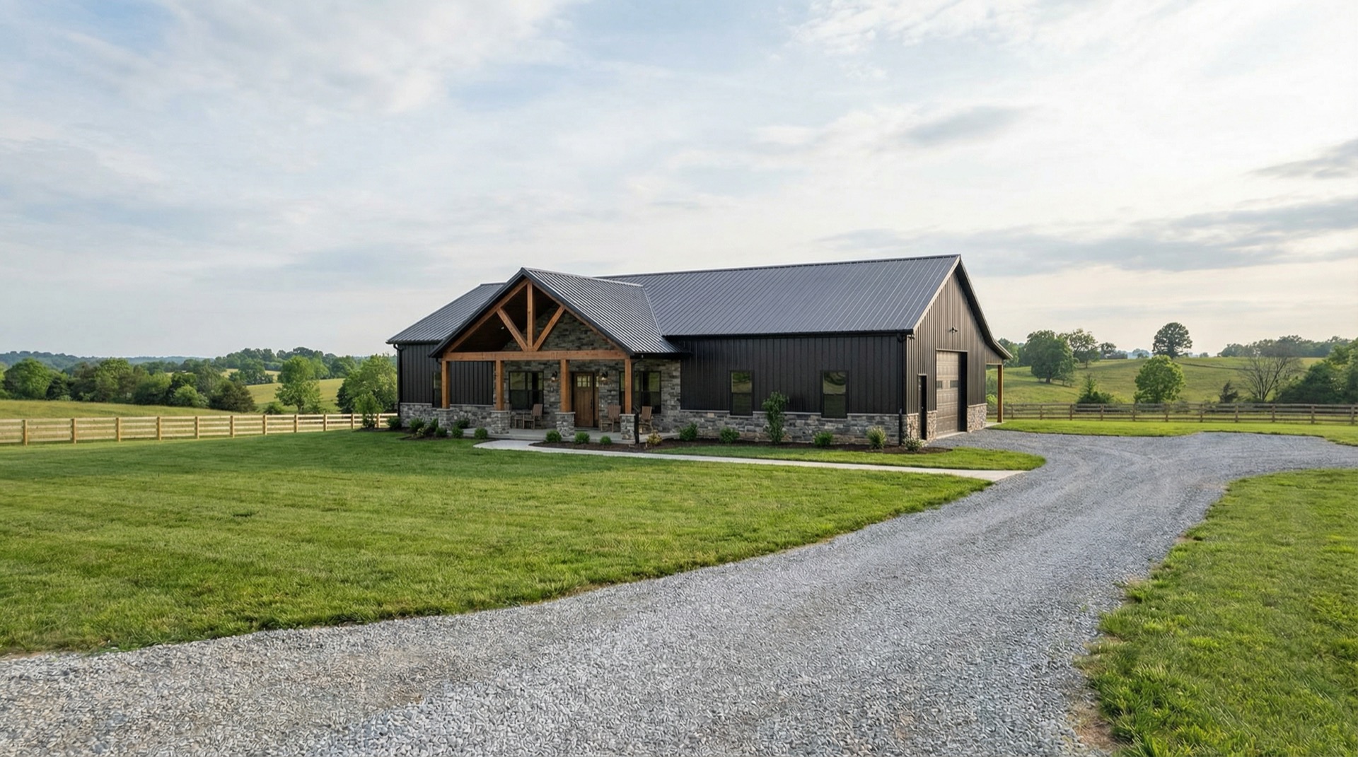 Custom barndominiums