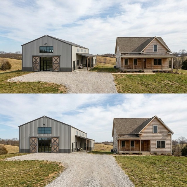 barndominium vs stick built Hawaii - side by side comparison chart