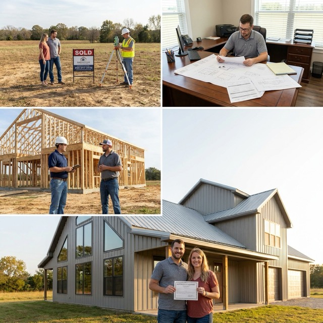 barndominium permit process Nevada - from land purchase to Certificate of Occupancy